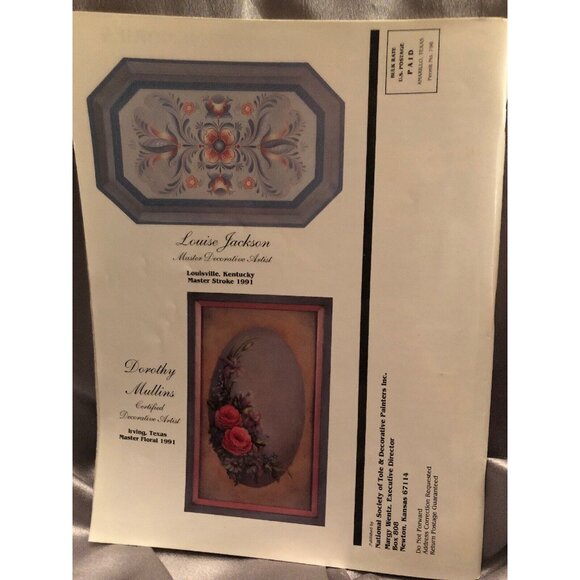 1991 The Decorative Painter Magazine Issue No. 6 Vol. 19 Magnolias Faces Heads - Picture 2 of 9